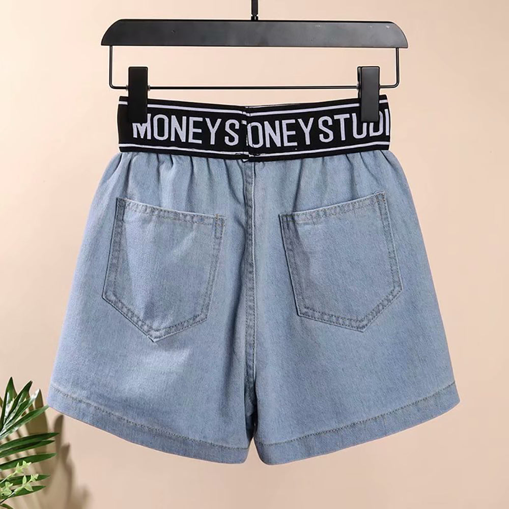 Solid Mid-Rise Regular Shorts