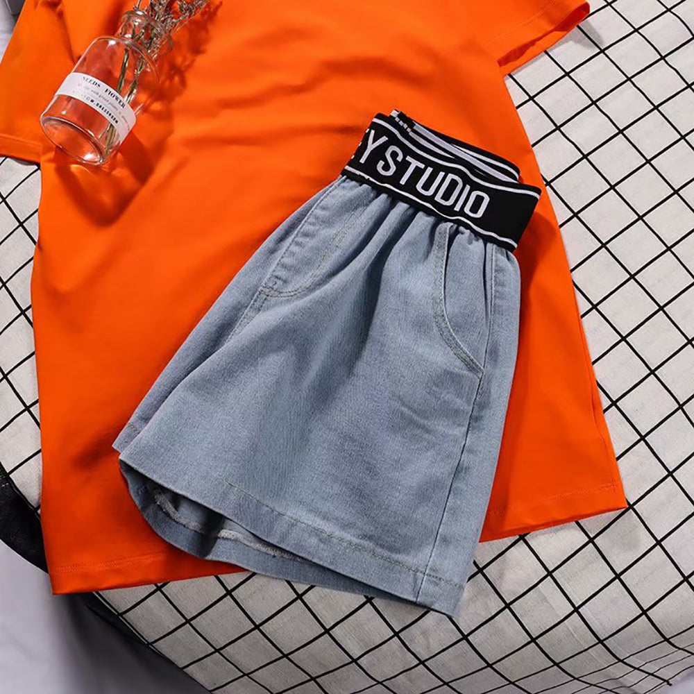 Solid Mid-Rise Regular Shorts