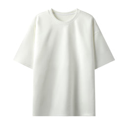 Men Solid Round Neck  Relaxed Fit T-shirt