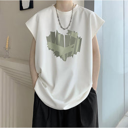 Men Graphic Printed Round Neck  Oversized T-shirt