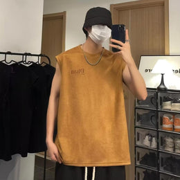 Men Typography Printed Round Neck  Oversized T-shirt