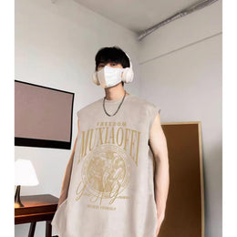 Men Graphic Printed Round Neck  Oversized T-shirt