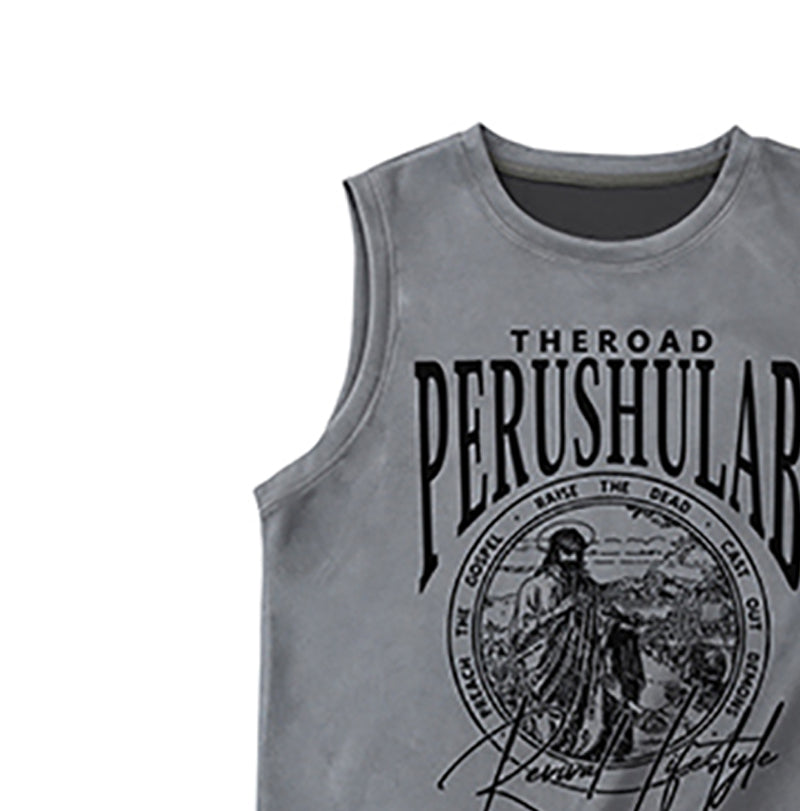 Graphic Printed Round Neck Regular Fit T-shirt