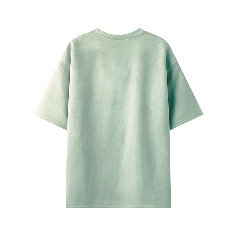 Men Solid Round Neck  Oversized T-shirt