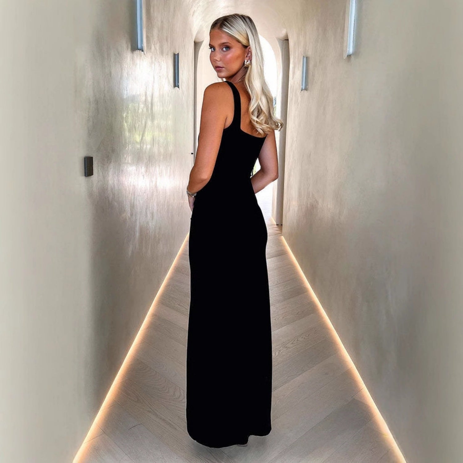 Women Slit Maxi Dress