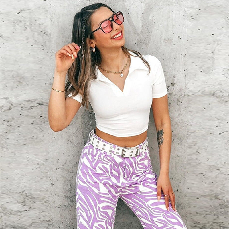Cotton Shirt Style Top