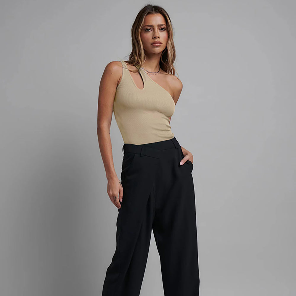 One Shoulder Bodysuit