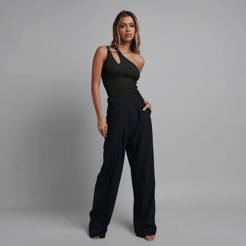 One Shoulder Bodysuit