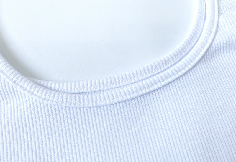 One Shoulder Cotton Top