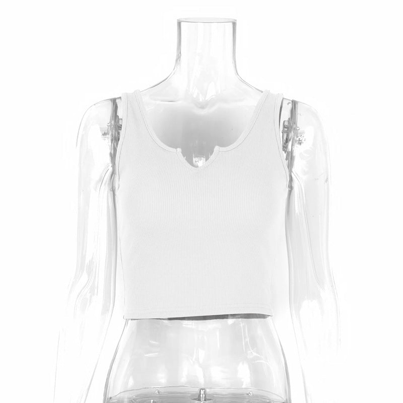 Cotton Tank Crop Top