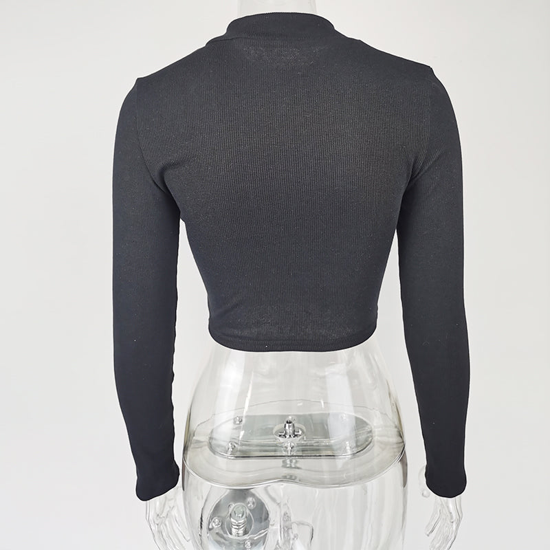 Women Solid Round Neck Cotton Top
