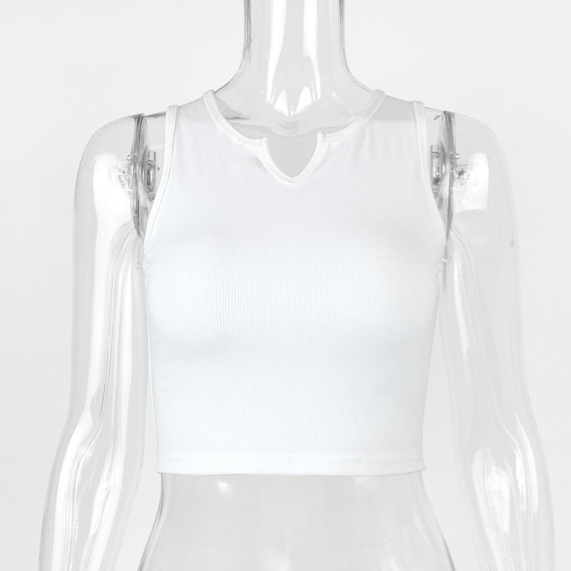 Women Solid Round Neck Viscose Rayon Top
