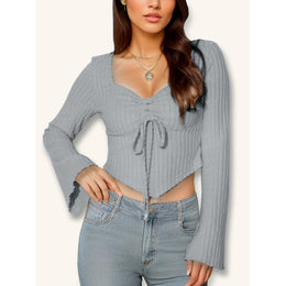 Women Sweetheart Neck Tank Crop Top