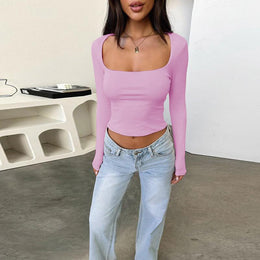 Women Fitted Crop Top