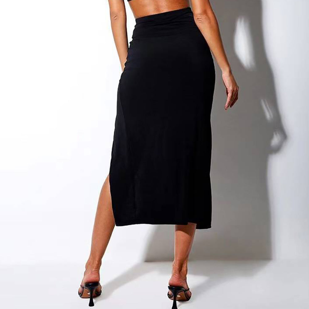 Midi-Length Pencil Skirt