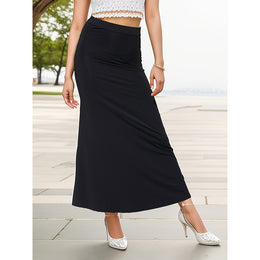 Flared Maxi Skirt