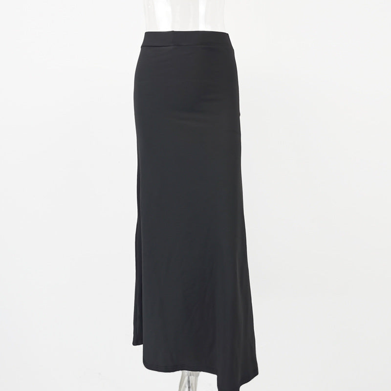 Flared Maxi Skirt