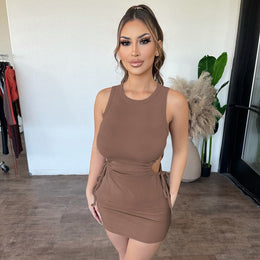 Georgette Bodycon Dress