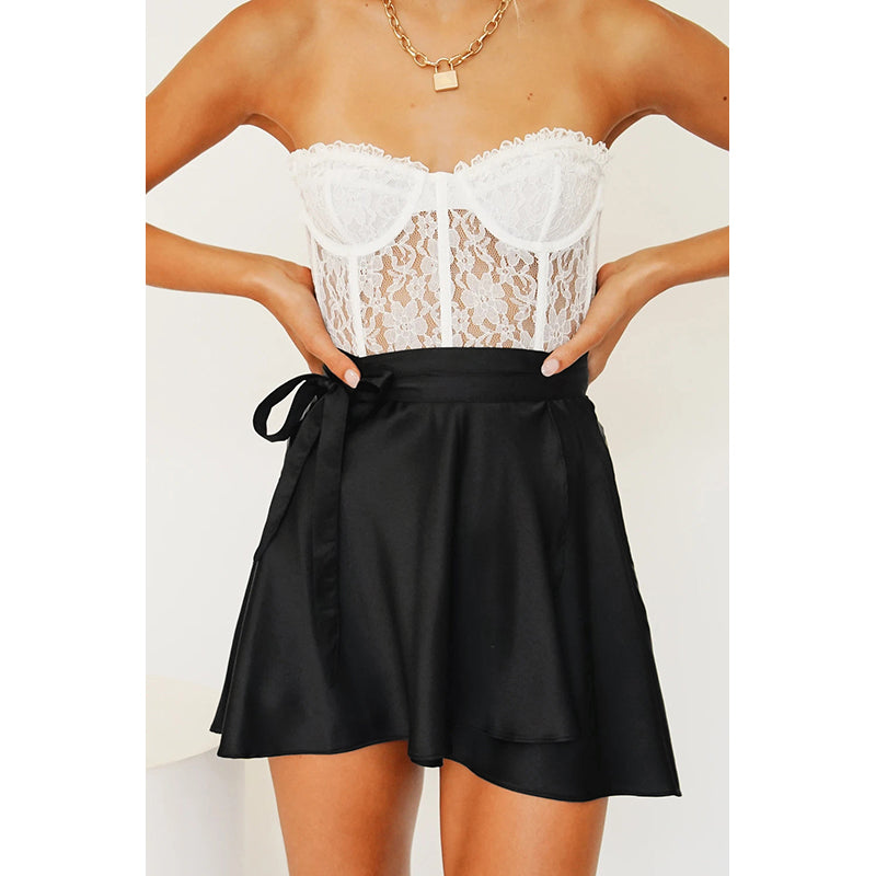 Flared Mini Skirts