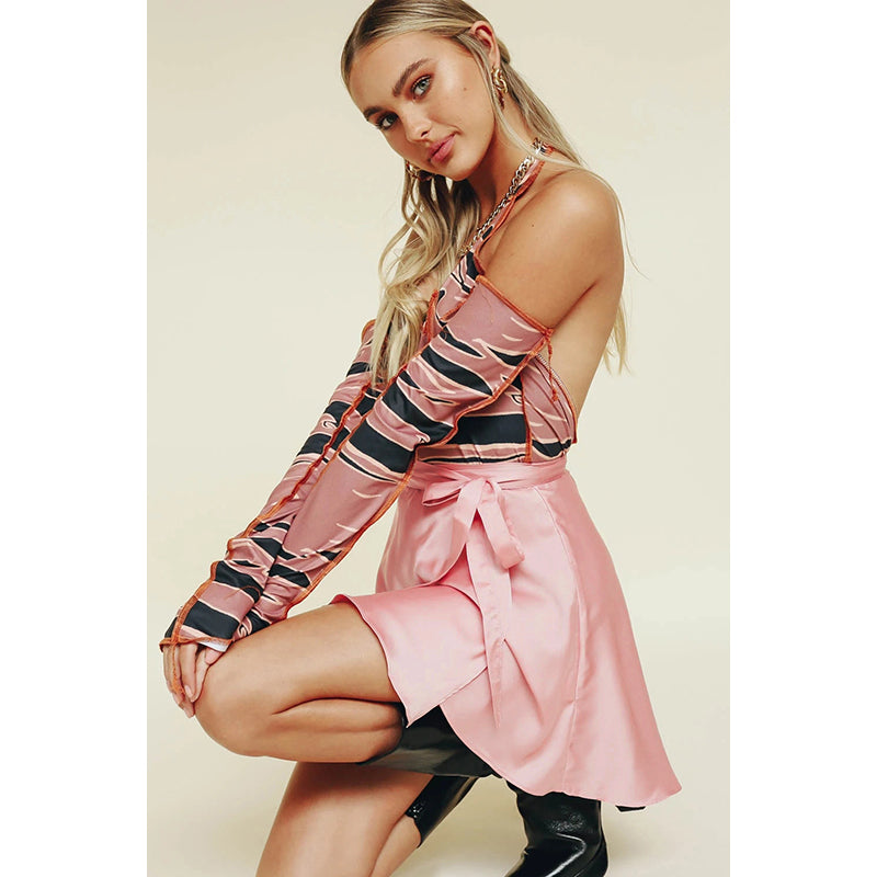 Flared Mini Skirt
