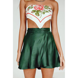 Women Flared Mini Skirt