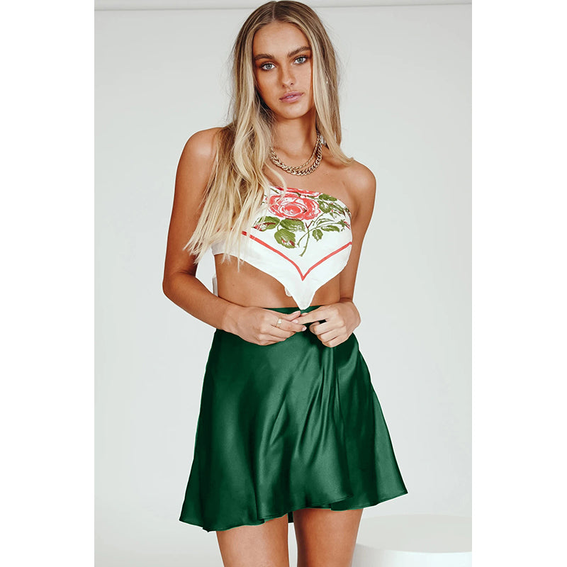 Women Flared Mini Skirt