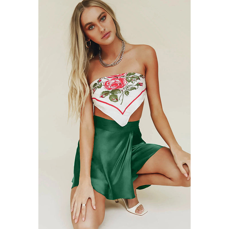 Women Flared Mini Skirt