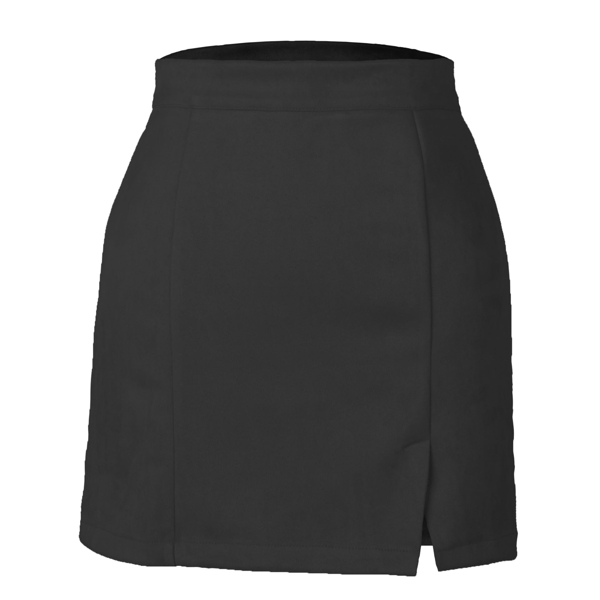 Woven Pencil Mini Skirt