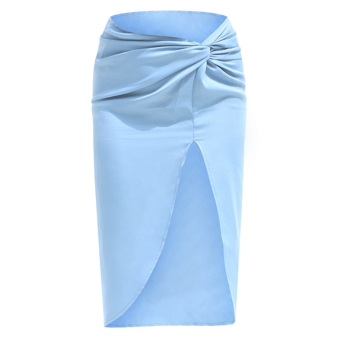 Pure Cotton A-Line Knee Length Skirt