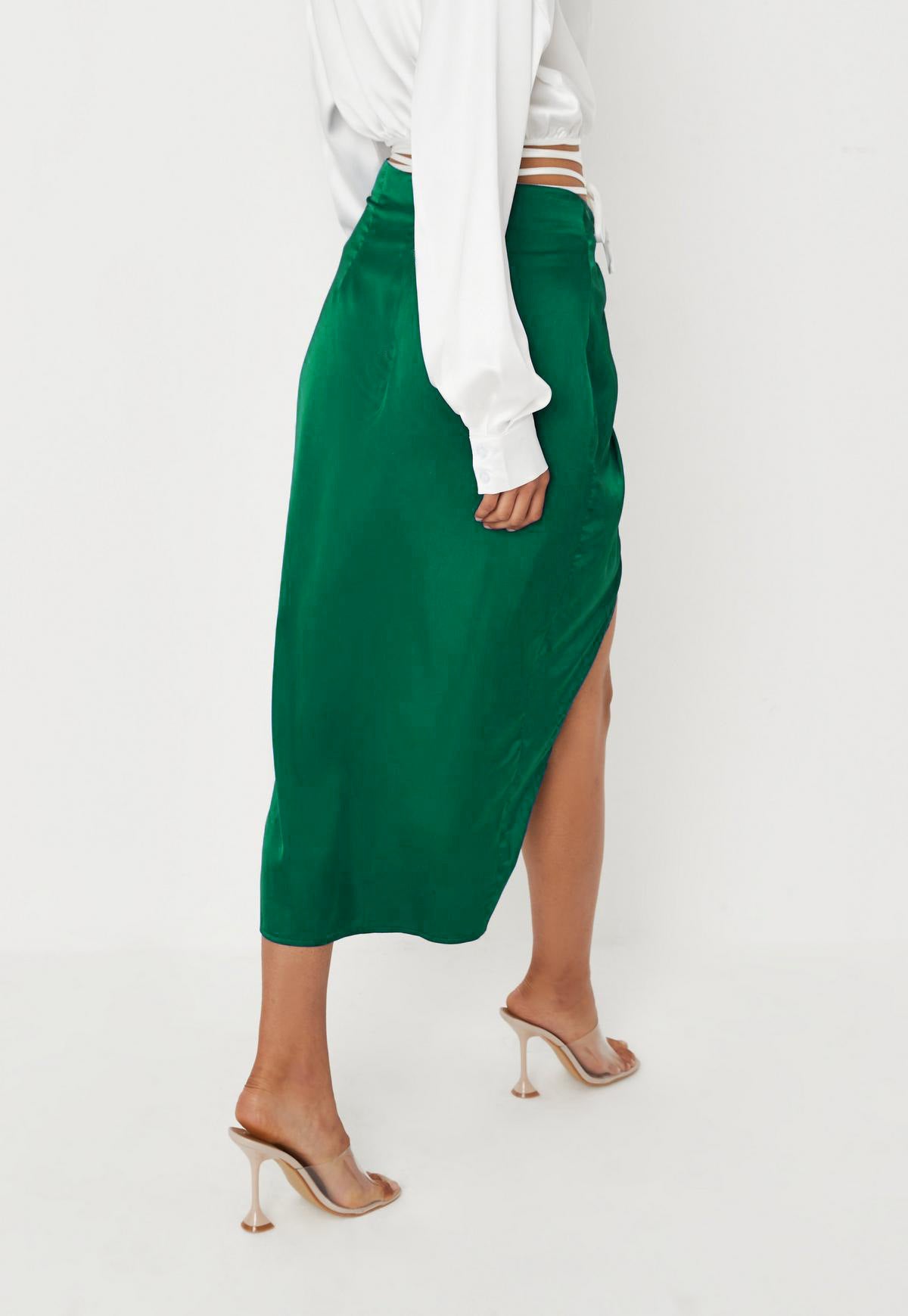 Women Pure Cotton A-Line Knee Length Skirt