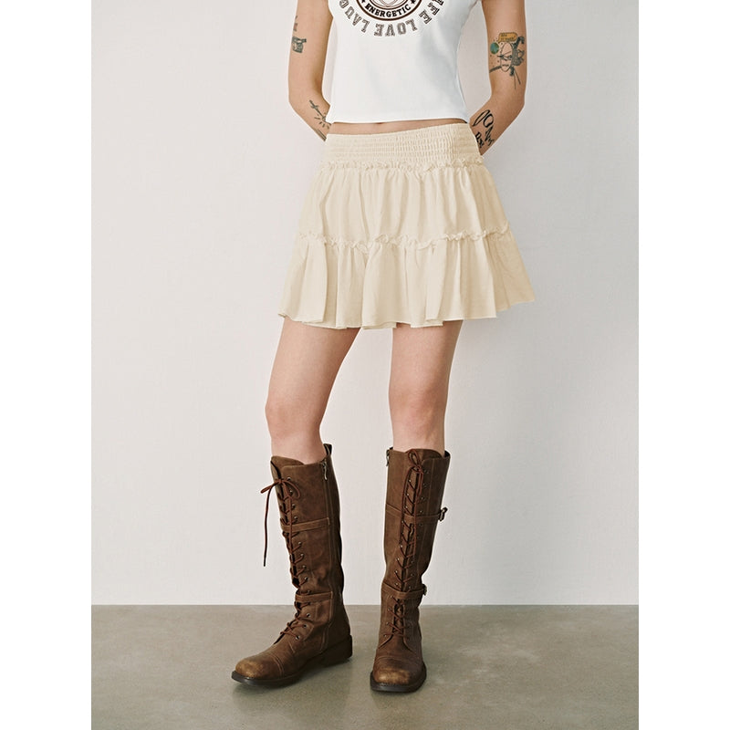 Flared Mini Skirt