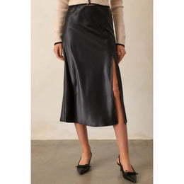 Midi A-Line Skirt
