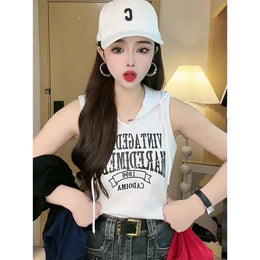 Women Printed Hooded Top