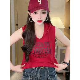 Women Printed Hooded Top