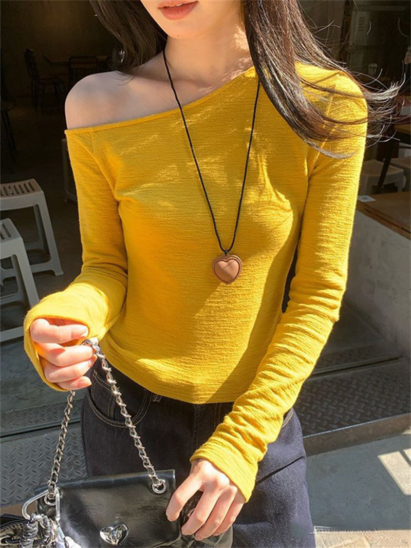 Women Off-Shoulder Regular Top