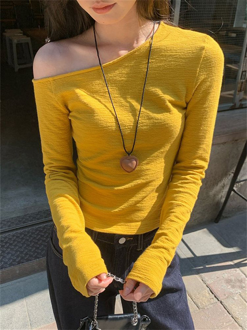 Women Off-Shoulder Regular Top