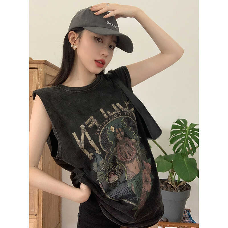 Women Abstract Printed Extended Sleeves Top