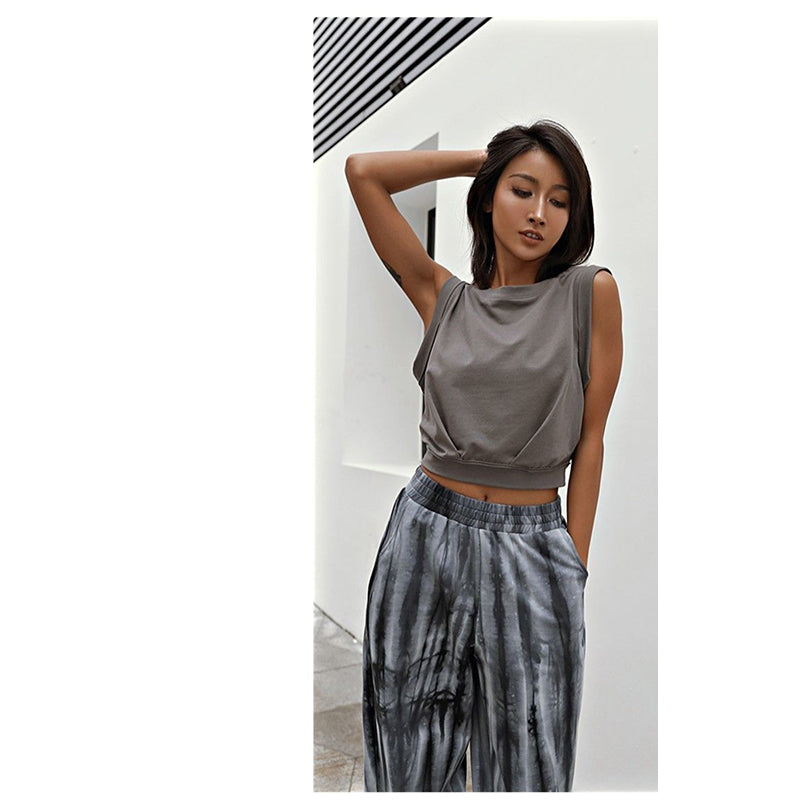 Women Boat Neck Solid Crop Top