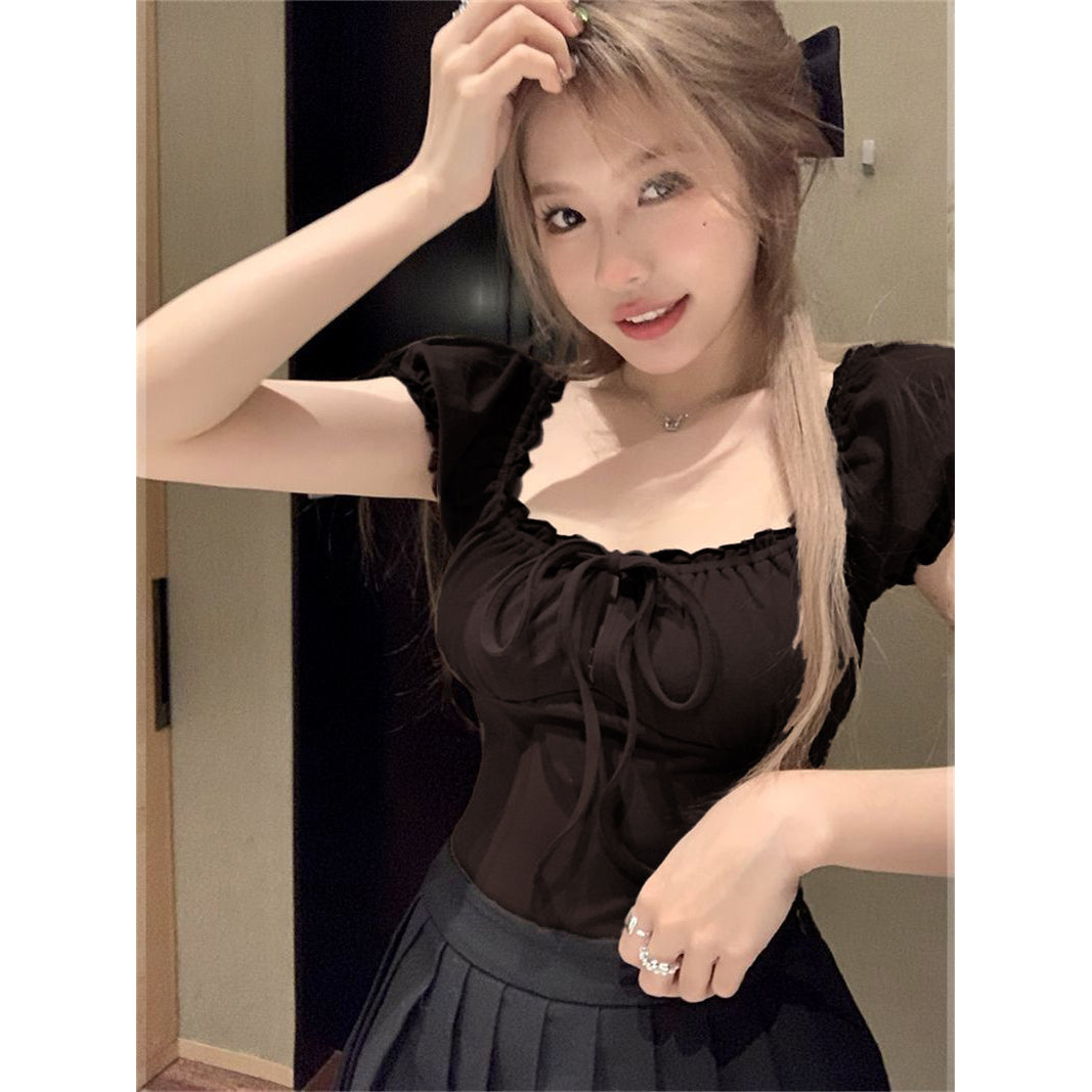 Solid Peplum Top