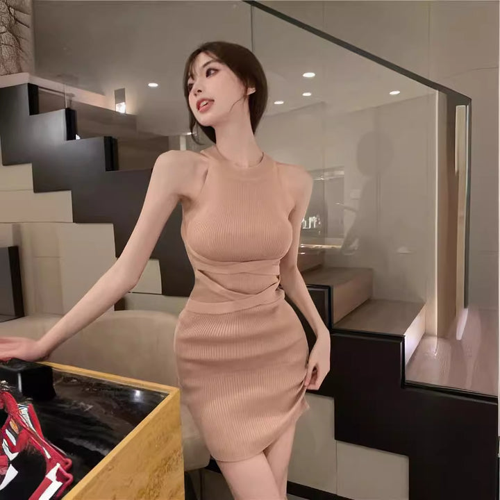 Solid Bodycon Dress