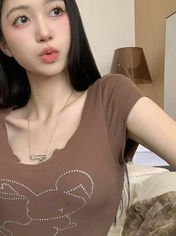 Women Fitted Crop Top