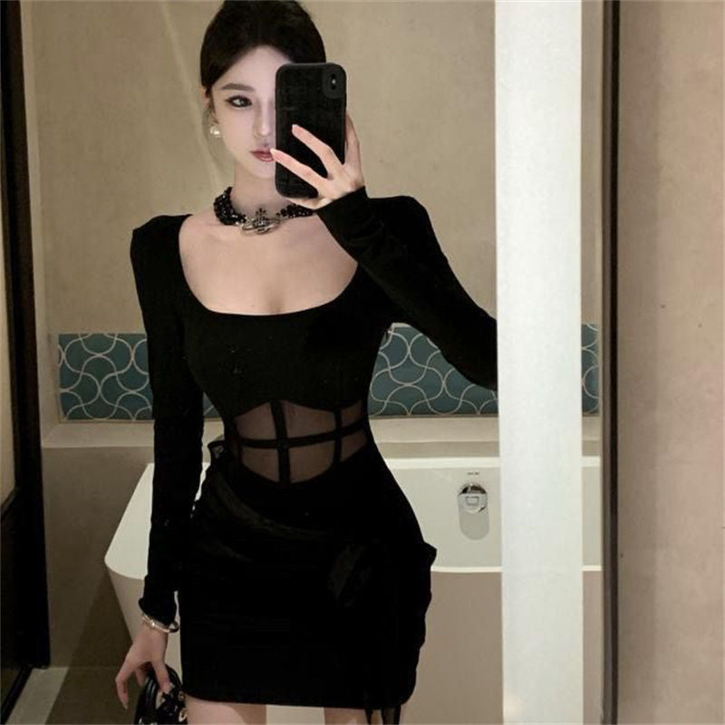Net Bodycon Dress