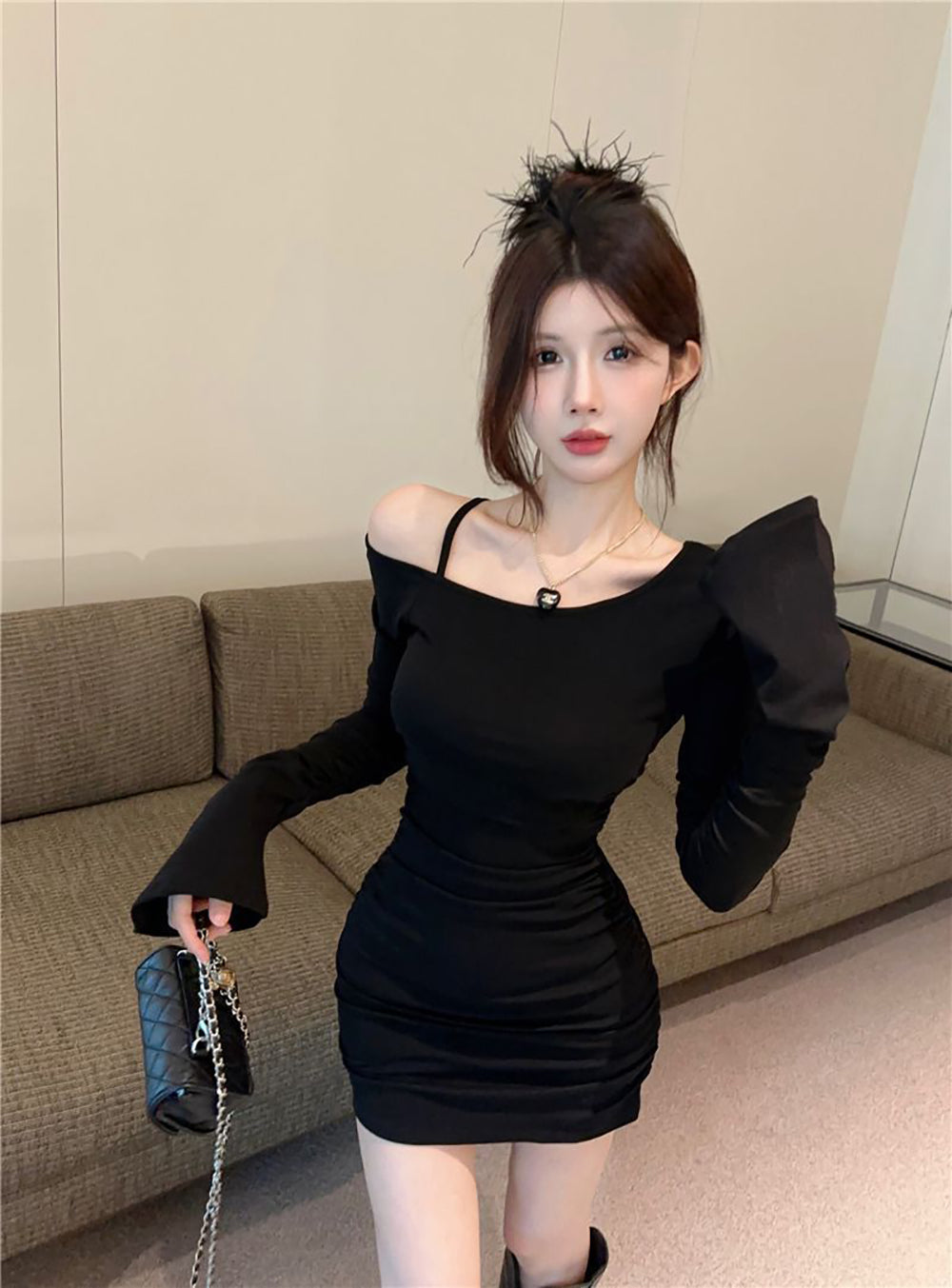 Women Bodycon Mini Dress