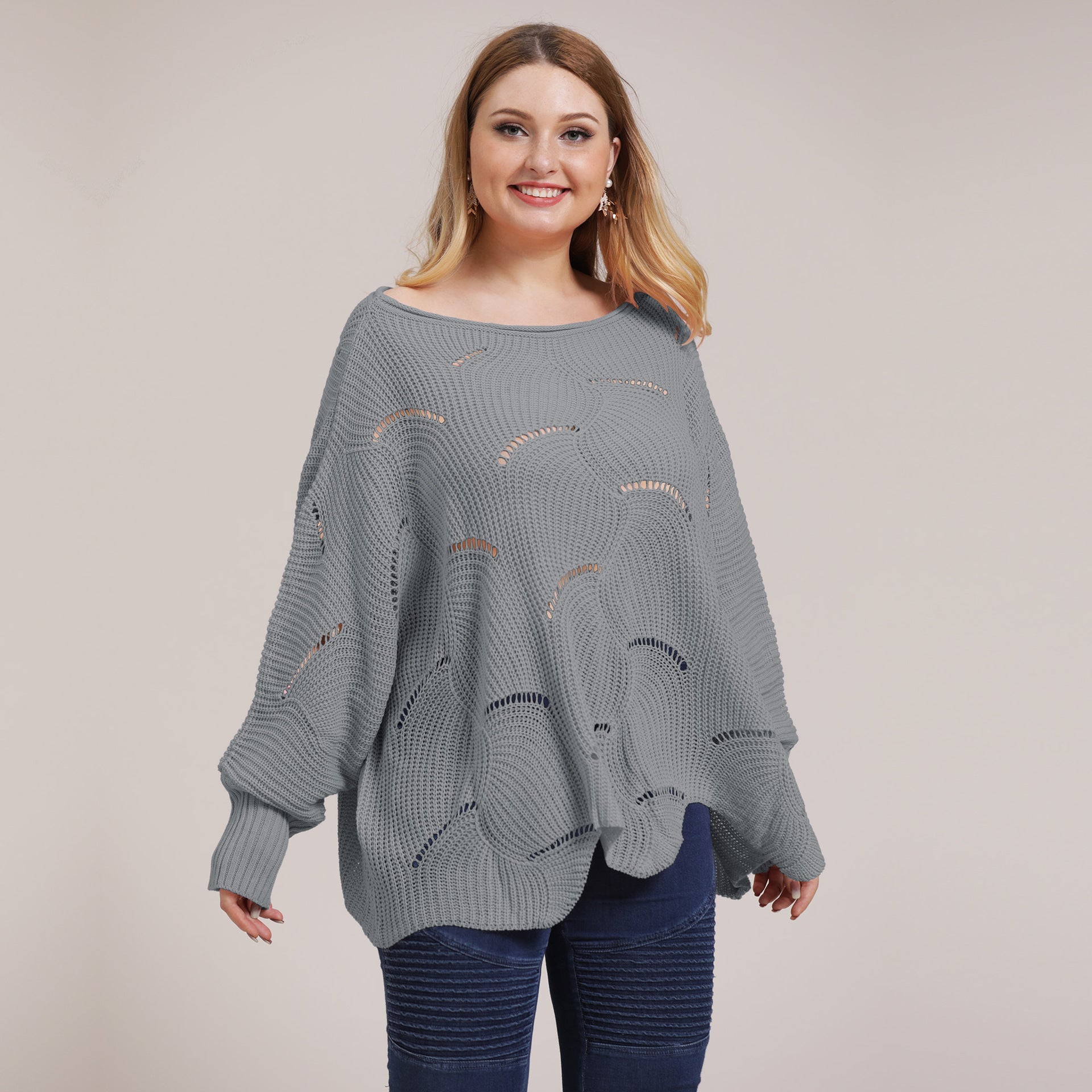 Women Cable Knit Pullover