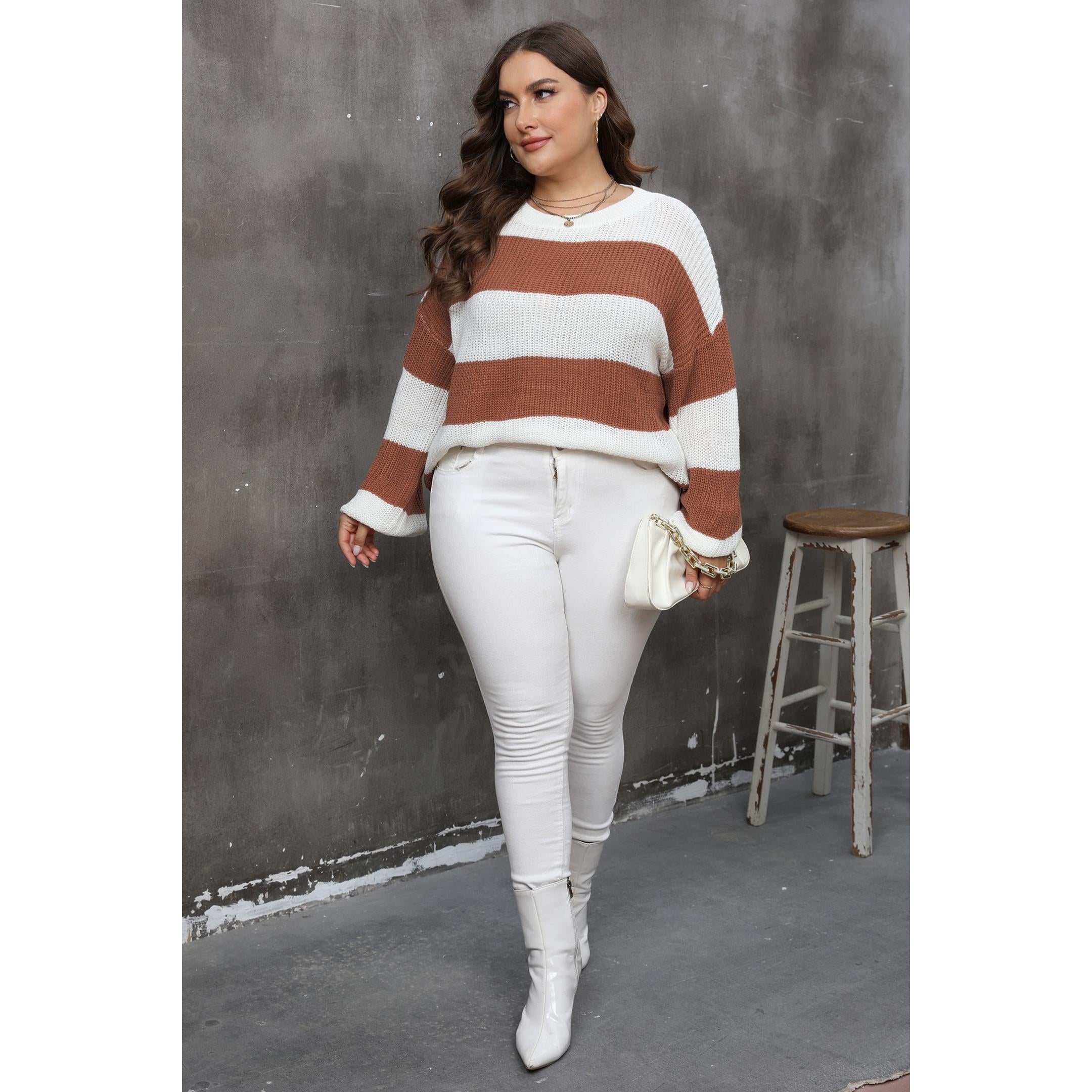 Women Colourblocked Pullover