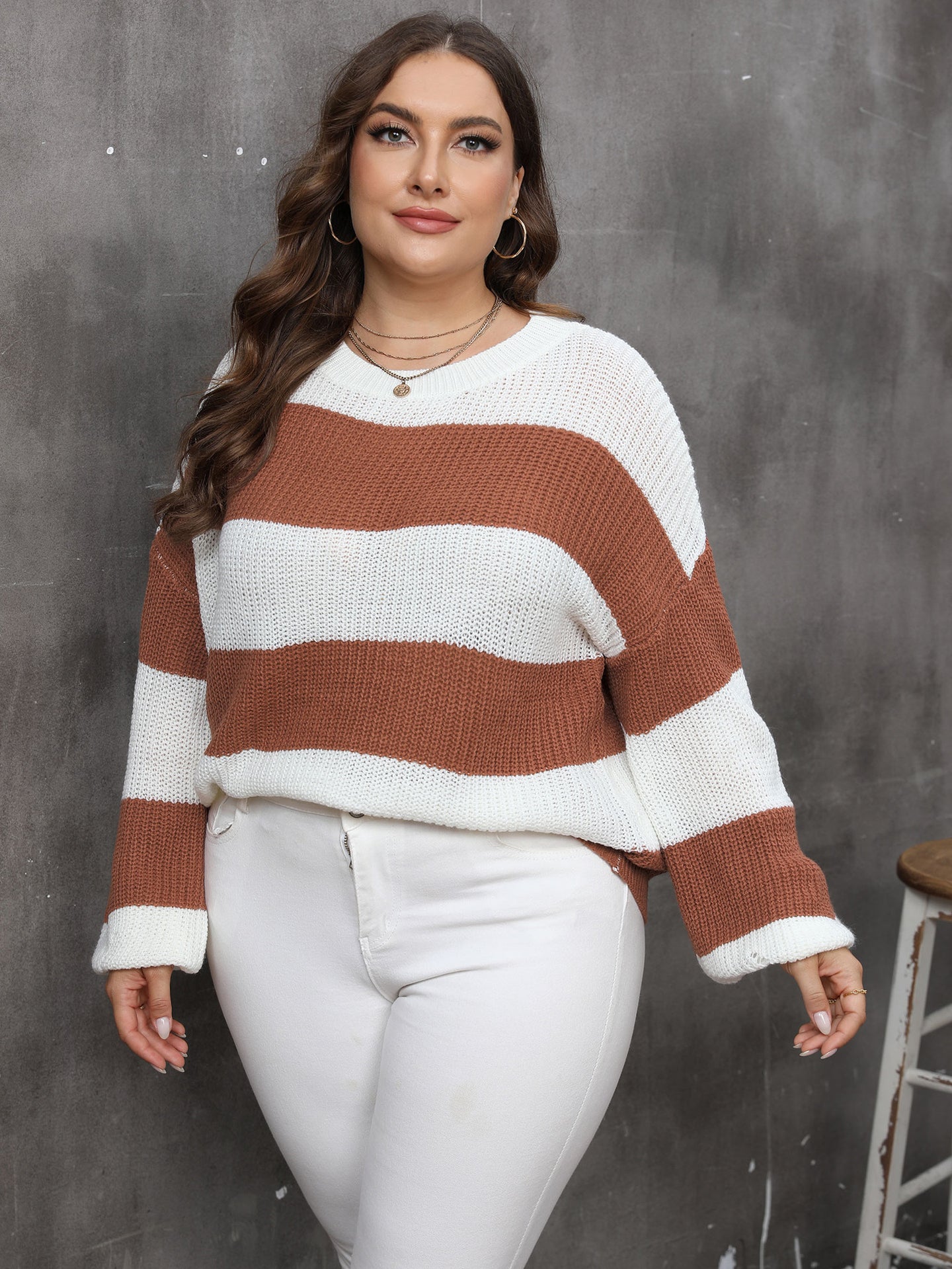 Women Colourblocked Pullover