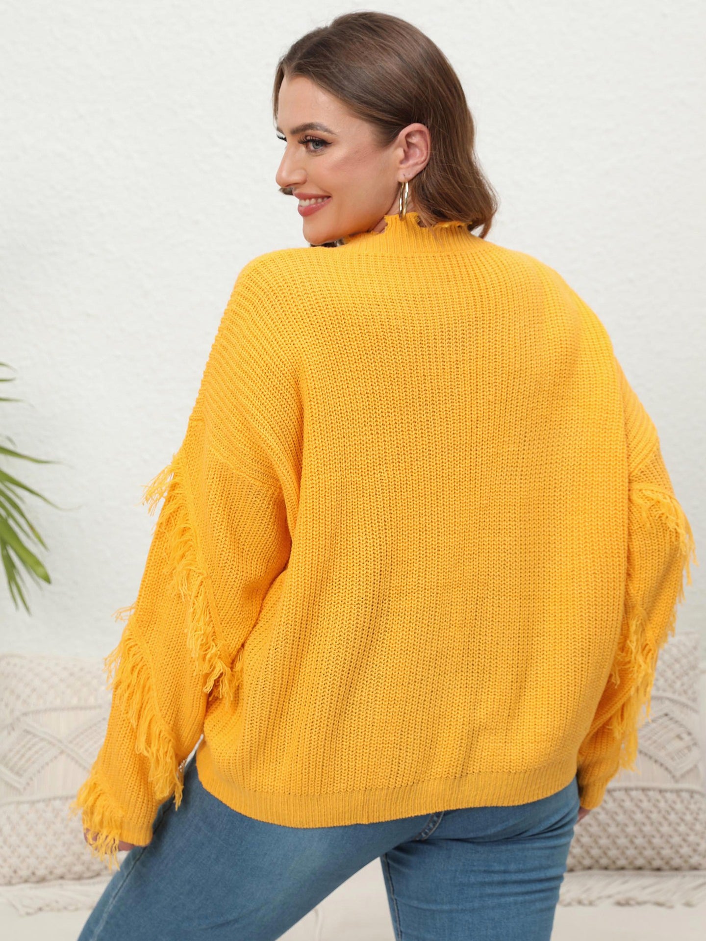 Women Cable Knit Pullover
