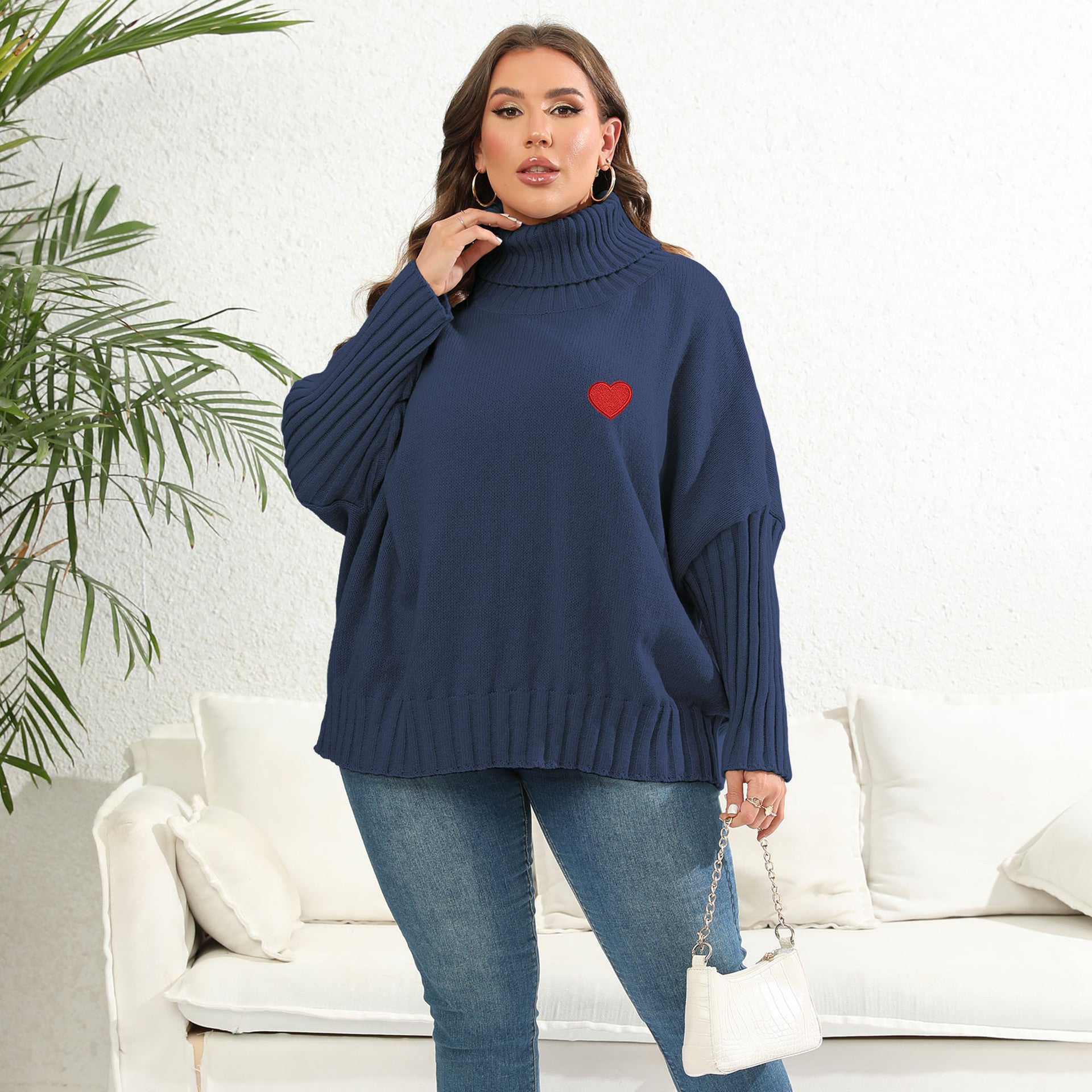 Women Self Design Pullover