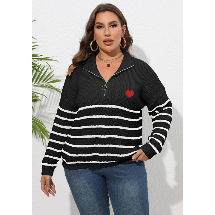 Women Striped Pullover