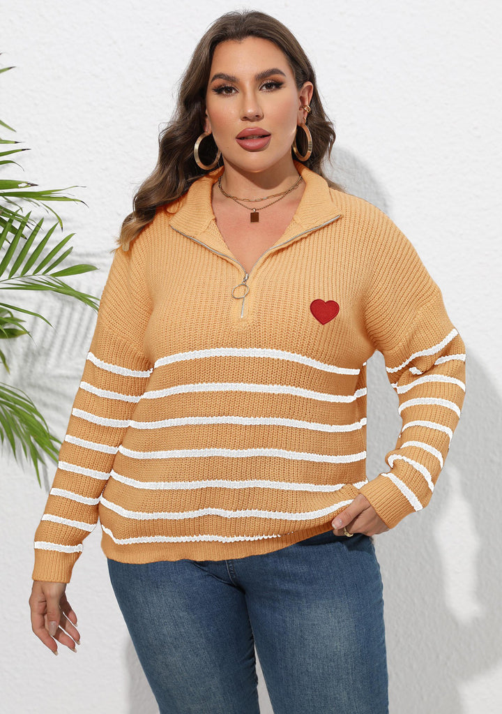 Women Striped Pullover Sweaters